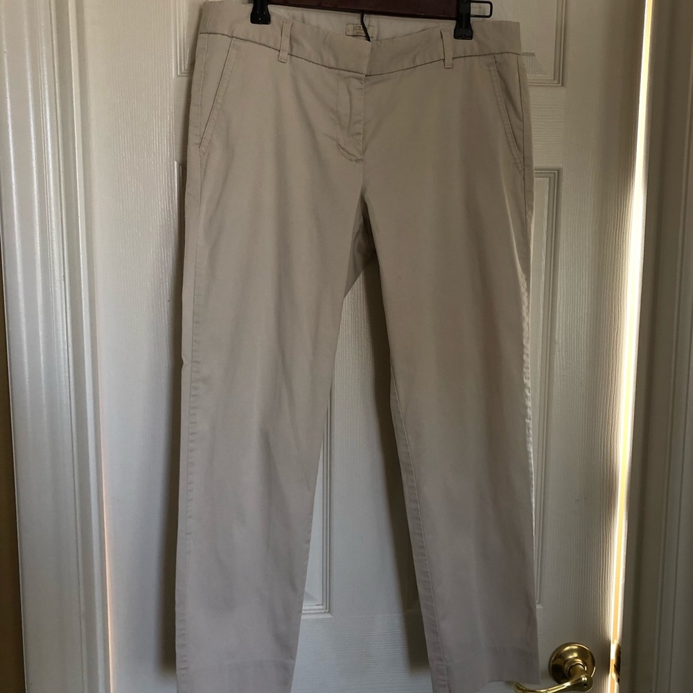 J Crew Skimmer pants - Size 6